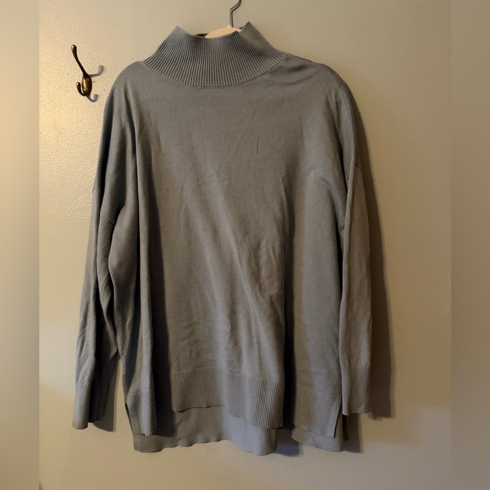 Loft Baby Blue Turtleneck Sweater